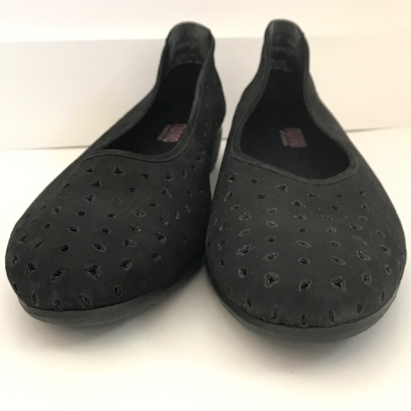 MUNRO Aubrey Ballet Flat Suede Comfort Loafer Black Women’s Size 13 - Picture 4 of 16